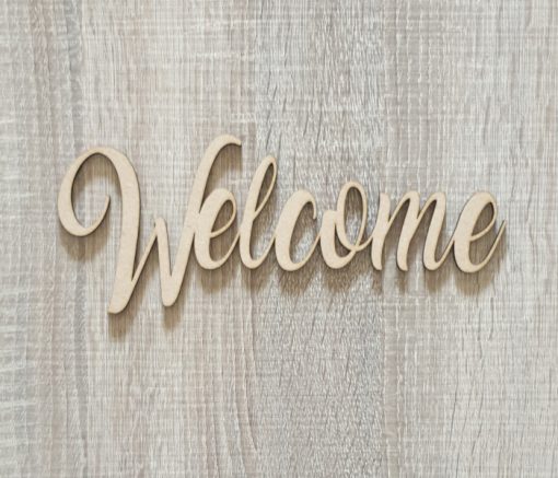 Welcome Wall Sign