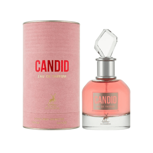 Immerse yourself in the enchanting allure of Candid by Maison Alhambra and Lattafa—a fragrance that captures timeless elegance in every drop.