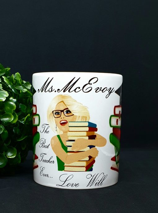 Personalised School Teacher Mug