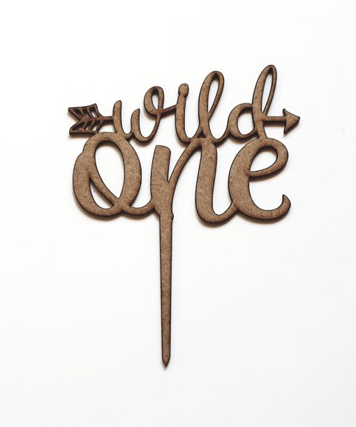 Wild One Cake Topper