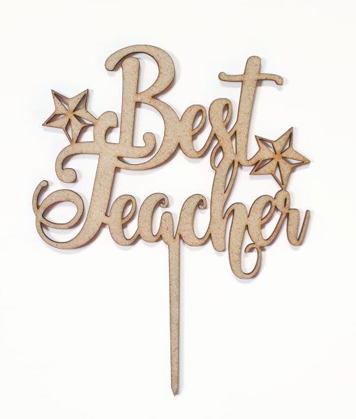 best teacher cake topper