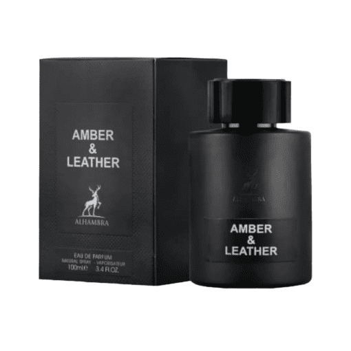 Discover Maison Alhambra's Amber & Leather fragrance—an irresistible blend of warmth and allure.