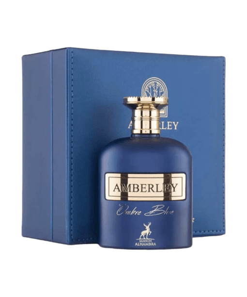 Unveil the allure of sophistication with Amberley Ombre Blue from Maison Alhambra. Immerse yourself in a journey of captivating scents, where Patchouli, Cedar, and Turkish Rose intricately weave elegance and charm. Maison Alhambra's craftsmanship shines in this uniquely enchanting fragrance, offering a touch of luxury and timeless appeal.