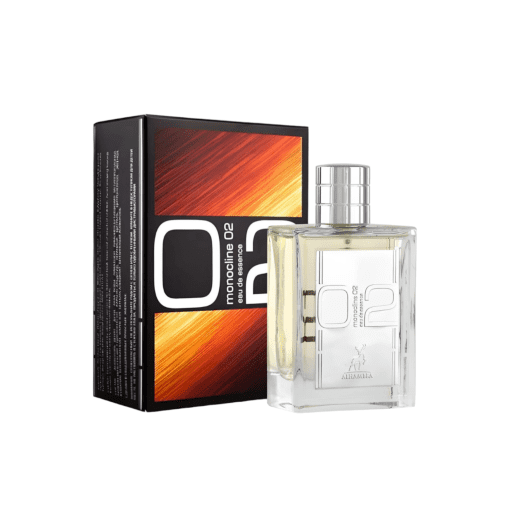 Discover Monocline 02 by Maison Alhambra – a fragrance that blends invigorating citrus with warm sandalwood and lily, enriched by the distinctive note of ambroxan. Elevate your essence with this captivating scent that stands out in its uniqueness. Make Monocline 02 your personal signature.