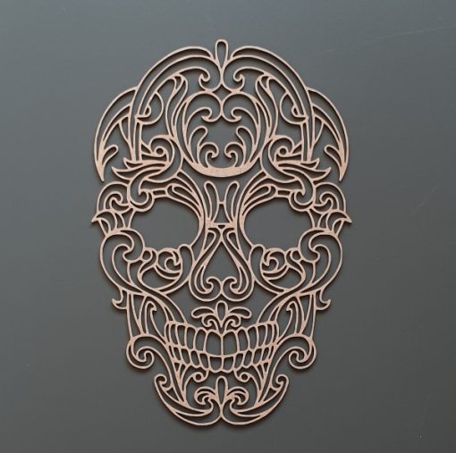 sugar skull wall art