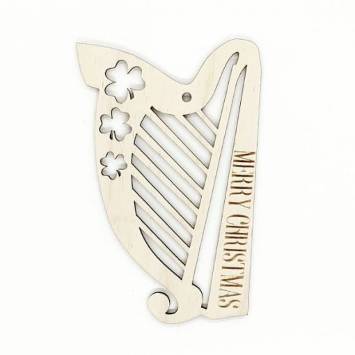 Ireland Harp Christmas Tree Decor