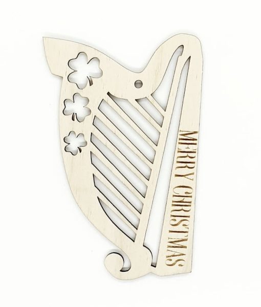 Ireland Harp Christmas Tree Decor