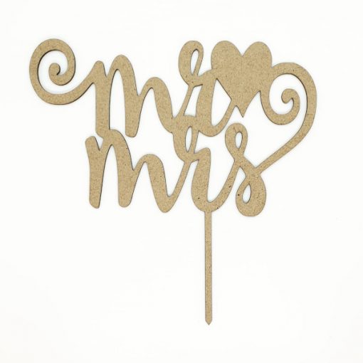 Mr love Mrs cake topper