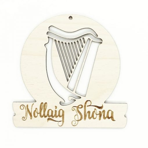 Nollaig Shona Harp Christmas Gift