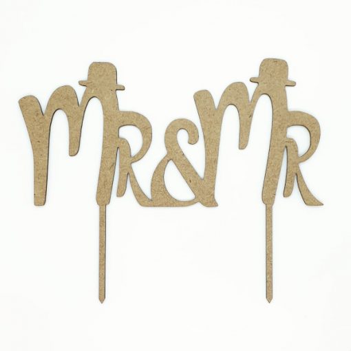 mr and mr cake topper