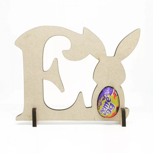 Letter and Bunny Creme Egg Holder