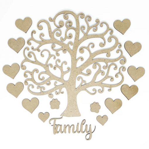 Mdf Family Tree Set