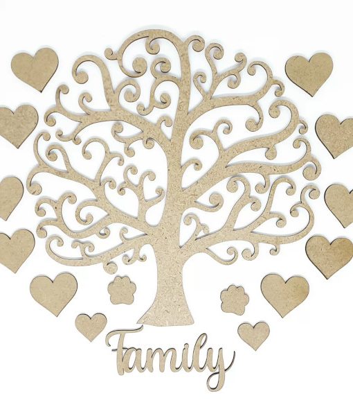 Mdf Family Tree Set