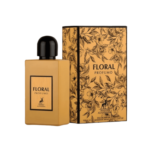 Unveil the captivating allure of Floral Profumo Eau De Parfum from Maison Alhambra. Immerse yourself in a symphony of delicate florals and enchanting woods, embodying timeless elegance and feminine grace. Let this fragrance narrate your unique story. Explore the essence of sophistication at Maison Alhambra now