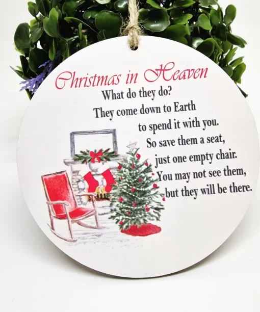 Christmas in Heaven Bauble