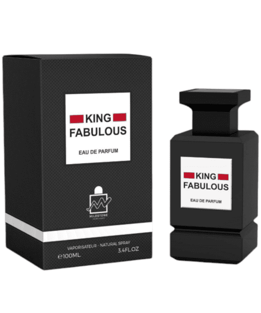 Experience the regal allure of Milestones Perfumes King Fabulous – a fragrance fit for royalty.