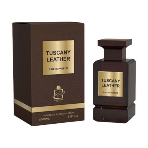 Luxury and sophistication in a bottle: Milestones Perfumes Tuscany Leather.