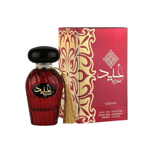 Experience the allure of Asdaaf Ghaid, an exclusive perfume designed for women. Celebrate life's elegance and charm with its enchanting notes. Make it your signature scent and embrace every moment with sophistication. 🌺🌼 #AsdaafGhaid #FeminineElegance