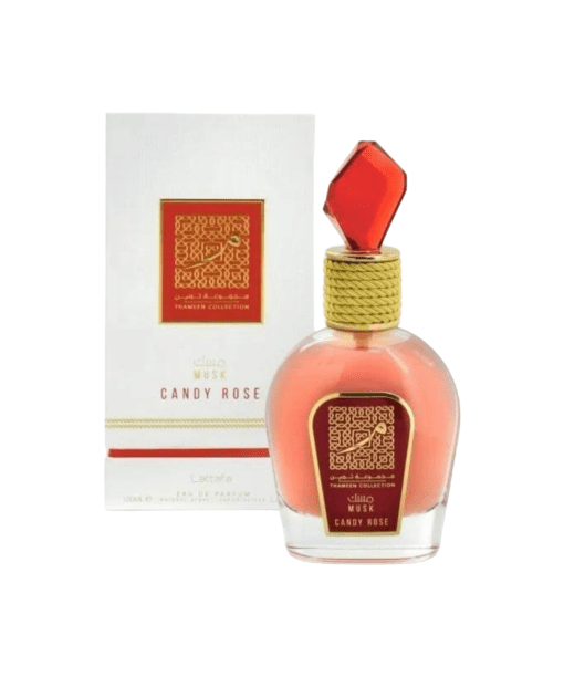 Unveil your allure with Candy Rose by Lattafa—a mesmerizing fusion of White Musk, Rose, Amber, and Citrus. Let this enchanting fragrance be your signature of sophistication. Embrace the elegance and leave a lasting impression. 🌸✨ #CandyRose #LattafaFragrance #SignatureSophistication