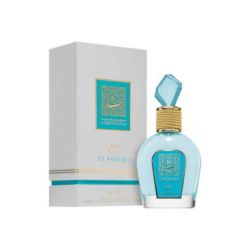 Step into sophistication with Lattafa's So Poudrée fragrance—an enchanting fusion of White Musk, Floral Accords, and Powdery Accords. Immerse yourself in its captivating allure that whispers elegance and charm. Let your senses embark on a journey through oriental perfumery. 🌸✨ #LattafaFragrance #SoPoudréeMagic