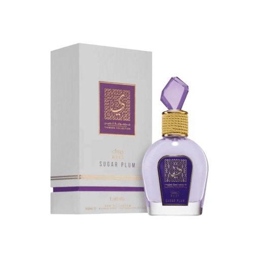 Step into the realm of Sugar Plum fragrance by Lattafa and embrace its captivating magic. Let the harmonious fusion of White Plum, Jasmine, Amber, Musk, Floral, and Fruit notes weave an unforgettable aromatic tale. Elevate your presence with the allure of oriental perfumery, embodied in Sugar Plum – a scent that defines elegance and individuality.