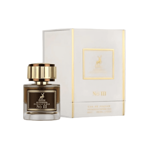 Experience the allure of Arabian perfumery with Signatures No. III Eau De Parfum from Maison Alhambra. A gem within the Signature collection, this fragrance harmoniously blends pineapple, caramel, vanilla, and sandalwood for an enchanting journey. Unisex and opulent, it encapsulates the elegance of Arabian scents. 🍍🌸✨ #SignaturesNoIII #MaisonAlhambra