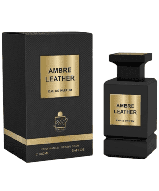 Indulge in the sophistication of Milestones Perfumes Ambre Leather—a captivating blend of elegance and allure.