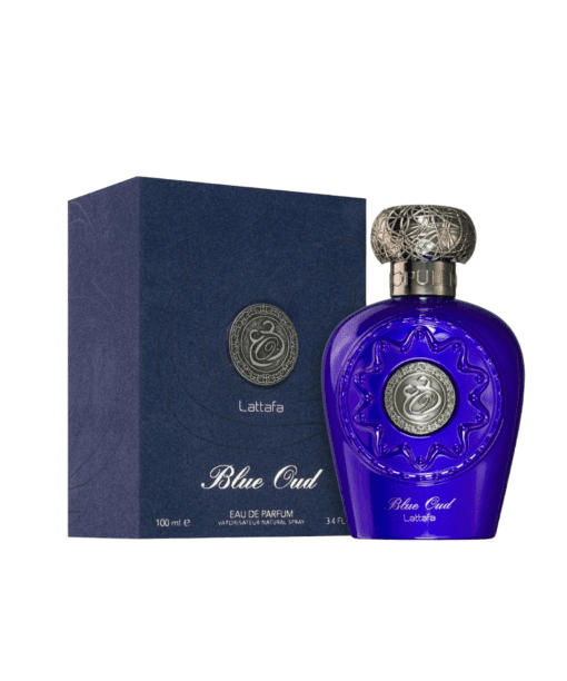 Lattafa Blue Oud EDP 100ml defies traditional gender boundaries, making it an alluring choice for both men and women who appreciate the rich and spicy aroma of this opulent perfume. This luxurious fragrance opens with a captivating blend of Marine, Bergamot, and Black Pepper, setting the stage for a unique olfactory journey.