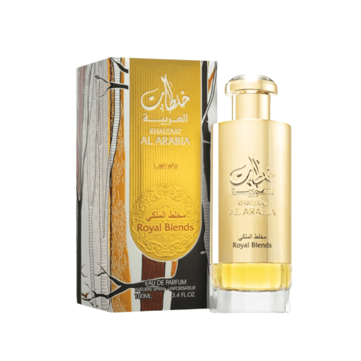 Khaltaat Al Arabia Royal Blends Eau de Parfum by Lattafa - An exquisite amber spicy fragrance for both men and women.