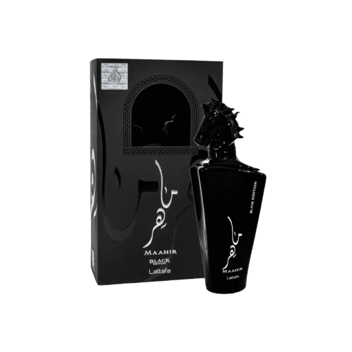 Unlock the captivating allure of Lattafa Maahir Black Edition, a fragrance that transcends gender boundaries, captivating both men and women. Immerse yourself in an aromatic symphony of wood and spices that creates an unforgettable olfactory journey. From invigorating spices to warm, smoky woods, embrace the essence of allure and vitality. Explore this exquisite fragrance today. ✨ #MaahirBlackEdition #FragranceElegance