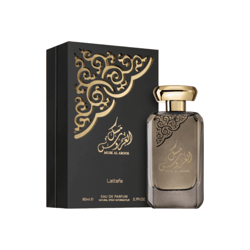 Embrace the captivating elegance of Musk Al Aroos Perfume by Lattafa, a refined fragrance that blends fresh and floral notes with a harmonious woody base. Experience its lasting allure