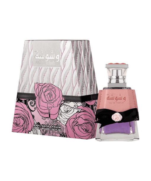 Step into the world of Lattafa's Washwashah Eau de Parfum, a fragrance that transcends the ordinary and enchants the senses. Experience the delightful blend of warm and sweet notes with a touch of fruity-floral essence. The journey begins with a burst of raspberries and bitter orange, creating a fruity and invigorating start. Pink pepper adds a subtle hint of spiciness and vibrancy to the top notes. As the fragrance unfolds, the heart notes emerge, characterized by a warm and floral bouquet featuring orange blossoms, osmanthus, tuberose, jasmine, and neroli. These notes infuse the perfume with a rich and captivating depth. Finally, the base notes offer a warm and delicate finish, incorporating benzoin, vanilla, tonka, amber, and kashmir wood. This blend creates a lasting and comforting trail that lingers on your skin. Immerse yourself in the allure of Washwashah, where sweetness, warmth, and floral elegance unite to create a captivating and unforgettable fragrance experience