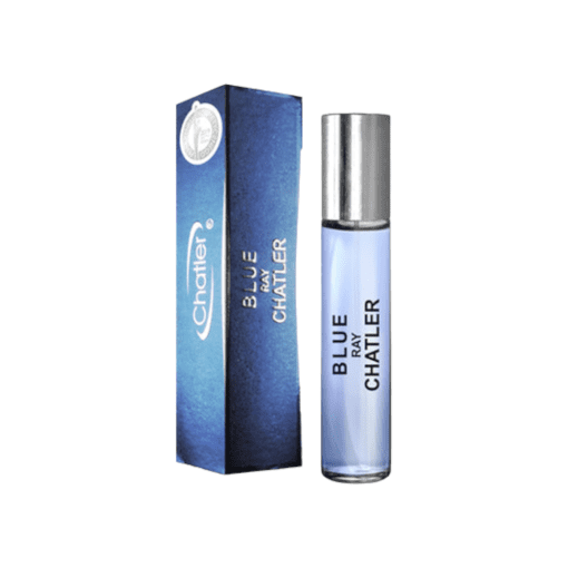 Experience Chatler Blue Ray Men, inspired by Blue, a fragrance that exudes power and refinement. From its invigorating top notes to its commanding base, it's the ideal choice for those who appreciate a scent with depth and charisma. Elevate your presence with this captivating fragrance.