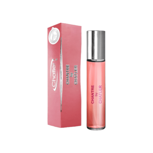 Discover Chatler Chantre By Chatler for Women, an Eau de Parfum inspired by Chance. This captivating fragrance weaves together Pink Pepper, Jasmine, and Amber Patchouli notes, with a subtle embrace of White Musks and Vanilla, creating an alluring and well-rounded scent experience.