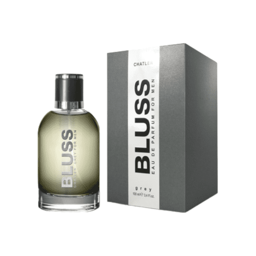 Discover Chatler Bluss Grey Men, inspired by Bottled, a fragrance that defines understated elegance and sophistication. With a harmonious blend of notes, from fresh top notes to a comforting base, this scent is the perfect choice for those who appreciate depth and refinement. Elevate your fragrance game with a scent that exudes sophistication and style.