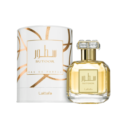 Discover the paradise-inspired scent of Lattafa Sutoor Perfume 100ml Eau de Parfum. A harmonious blend of tropical, sweet, and fruity notes creates an enchanting fragrance suitable for both men and women, perfect for any occasion.