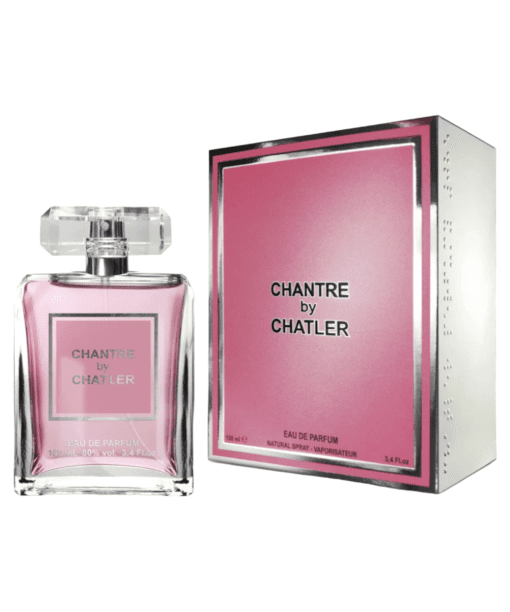 Discover Chatler Chantre By Chatler, a captivating fragrance for women inspired by Chance. Immerse yourself in a floral symphony that perfectly blends Pink Pepper, Jasmine, and Amber Patchouli. Enriched with delicate White Musks and Vanilla, this Eau de Parfum promises a well-rounded and embracing olfactory experience. Indulge in the allure of Chatler Chantre, a fragrance that defines sophistication and charm.