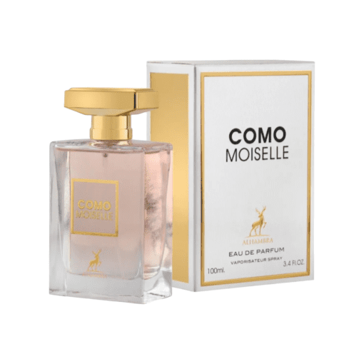 Immerse yourself in the captivating allure of Maison Alhambra's Como Moiselle Eau De Parfum—an embodiment of ultimate sensual femininity. This exquisite fragrance seamlessly blends floral, herbal, and oriental-woody notes, creating a sophisticated aura that exudes understated luxury, simplicity, and elegance. Como Moiselle Perfume, a creation by Maison Alhambra/Lattafa, provides an affordable yet enchanting olfactory experience, offering a compelling alternative for fragrance connoisseurs. Elevate your daily routine with Como Moiselle—a statement of refined taste and sophistication, inviting you to indulge in the captivating allure of sensuality and elegance.