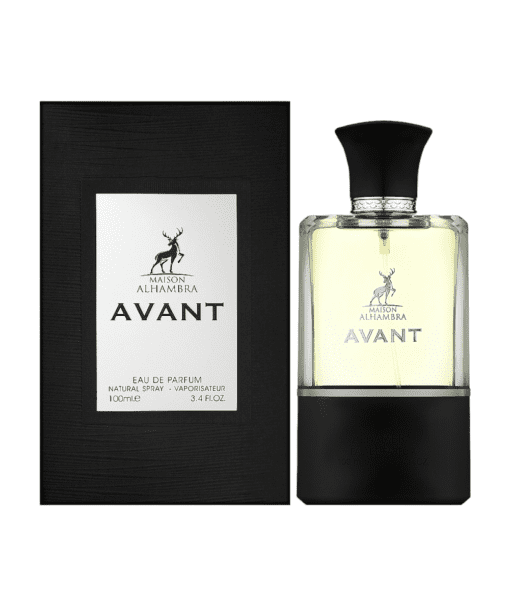 Embark on a captivating olfactory journey with Maison Alhambra's Avant—a fragrance that personifies sensuality, audacity, and contemporary elegance. Inspired by the dynamic life of a historical emperor, Avant seamlessly blends fruity, floral, woody, and sweet aromas, creating a symphony of notes tailored for the bold and confident. The sophisticated glass bottle complements the essence within, making Avant the quintessential perfume for those who appreciate both scent and visual aesthetics.