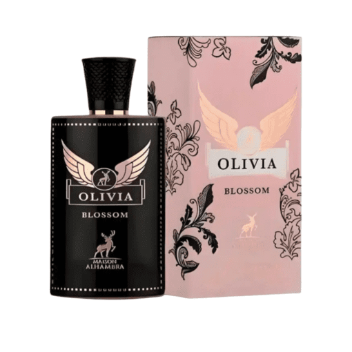 Embark on a fragrant journey with MAISON ALHAMBRA Olivia Blossom—a floral symphony that opens with Damask Rose and Pink Pepper, followed by refreshing Pear, Sorbet, and Black Currant heart notes. The warm and sensual base notes of Vanilla, Salt, Cashmere, and Patchouli leave a lasting impression. Olivia Blossom Perfume by Maison Alhambra/Lattafa is an ode to femininity and elegance, inviting you to embrace its captivating charm and make an enduring mark wherever your journey takes you.