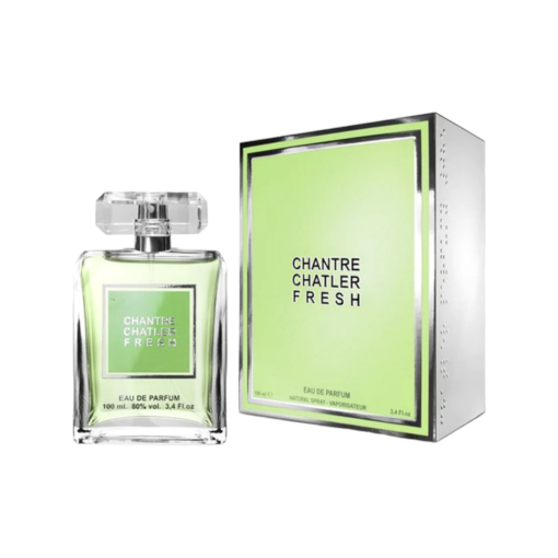 Chatler Chantre Fresh: Citrus, floral, and woody fragrance.