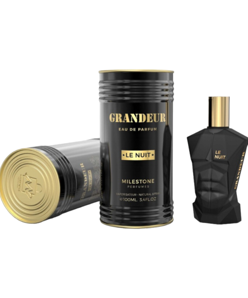 Luxury men's fragrance: Milestone Perfumes Grandeur Le Nuit.